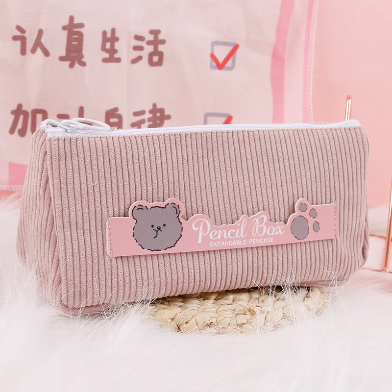 Girls School Pencil Cases Large Capacity Korean Pencil Pouch Bag Teenage College Collector Women Adults Pencil Organizer Case
Girls School Pencil Cases Large Capacity Korean Pencil Pouch Bag Teenage College Collector Women Adults Pencil Organizer Case