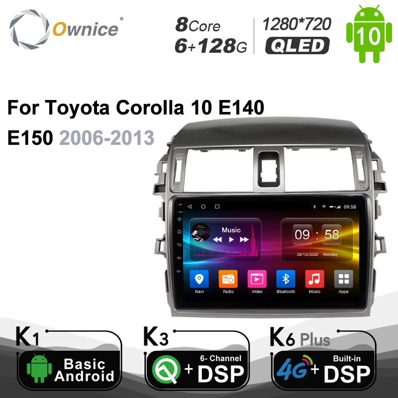 Автомобильный мультимедийный проигрыватель для Toyota Corolla 10 E140 E150 1280-720 4G LTE, 8 ядер, 10,0*2006 Android 2013 K3 K6 Plus
Автомобильный мультимедийный проигрыватель для Toyota Corolla 10 E140 E150 1280-720 4G LTE, 8 ядер, 10,0*2006 Android 2013 K3 K6 Plus