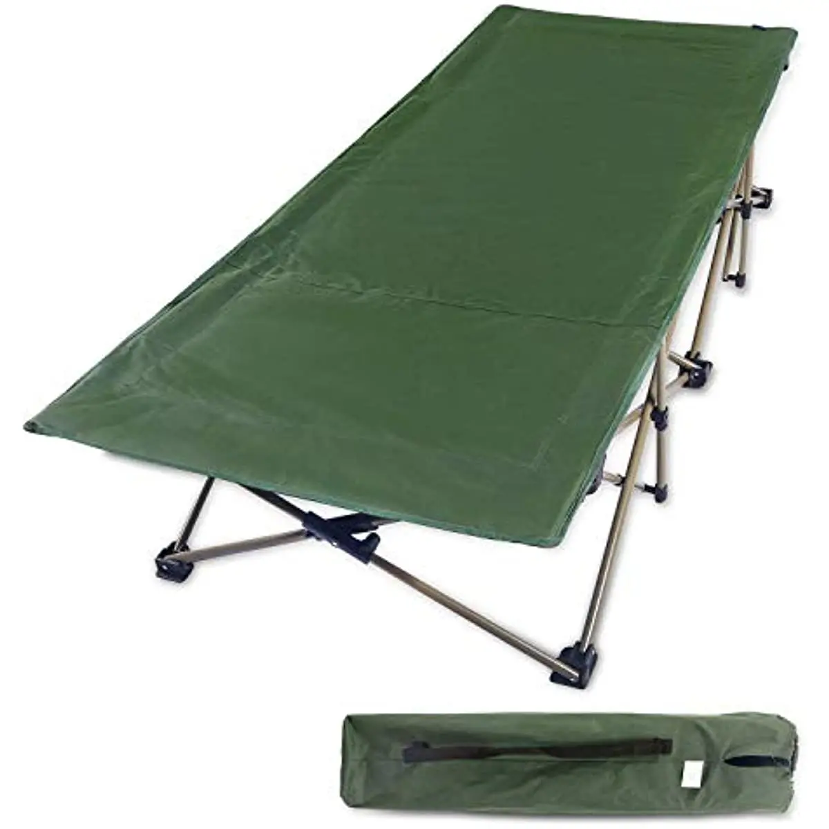 REDCAMP XXL Folding Camping Cot for Adults Heavy Duty, Large 33" Extra Wide Portable Sleeping Cots for Camp Office Use, Green
REDCAMP XXL Folding Camping Cot for Adults Heavy Duty, Large 33" Extra Wide Portable Sleeping Cots for Camp Office Use, Green