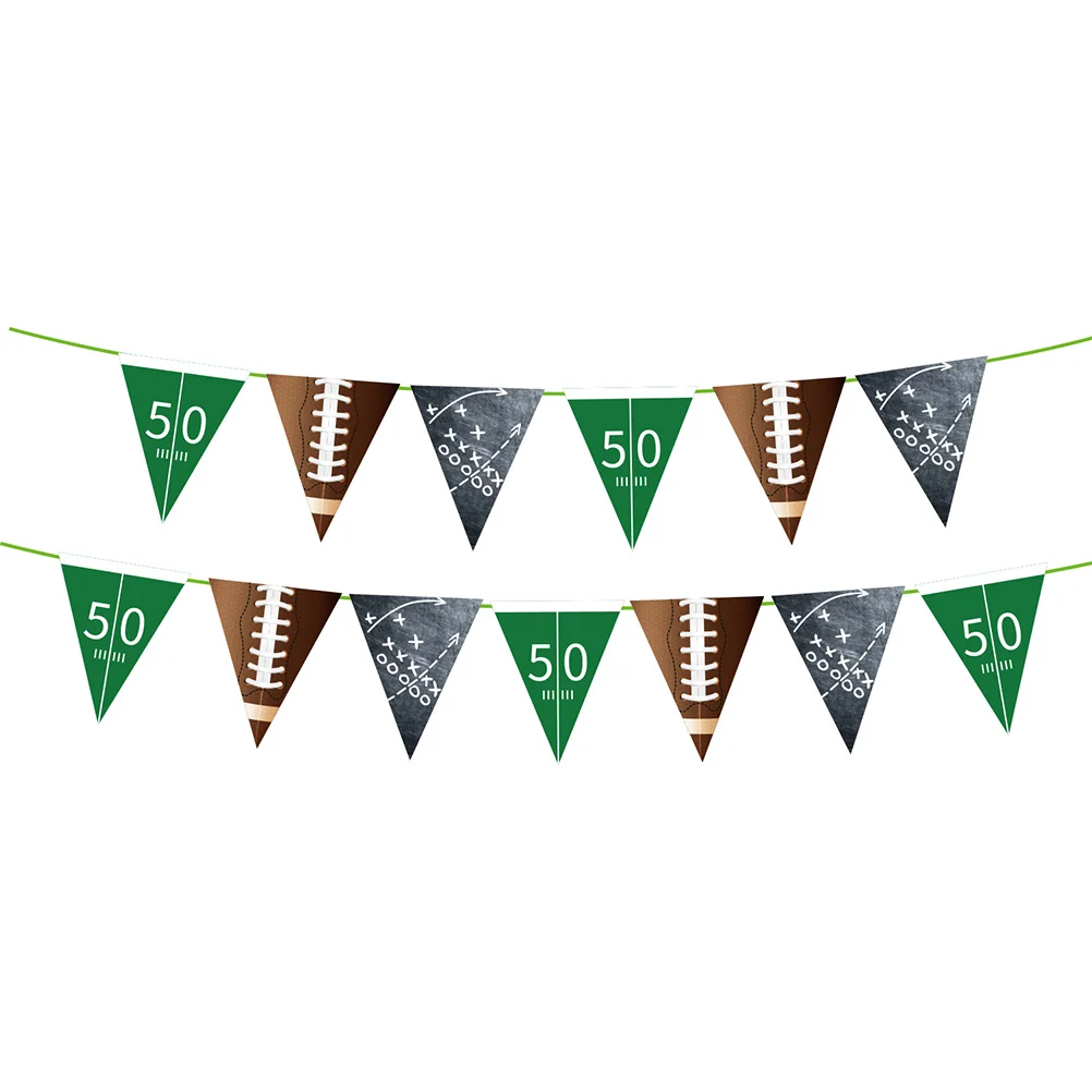 Garlands Rugby Bunting Soccer Figures Party Decoration Flag American Football Football Flag Decorate
Garlands Rugby Bunting Soccer Figures Party Decoration Flag American Football Football Flag Decorate
