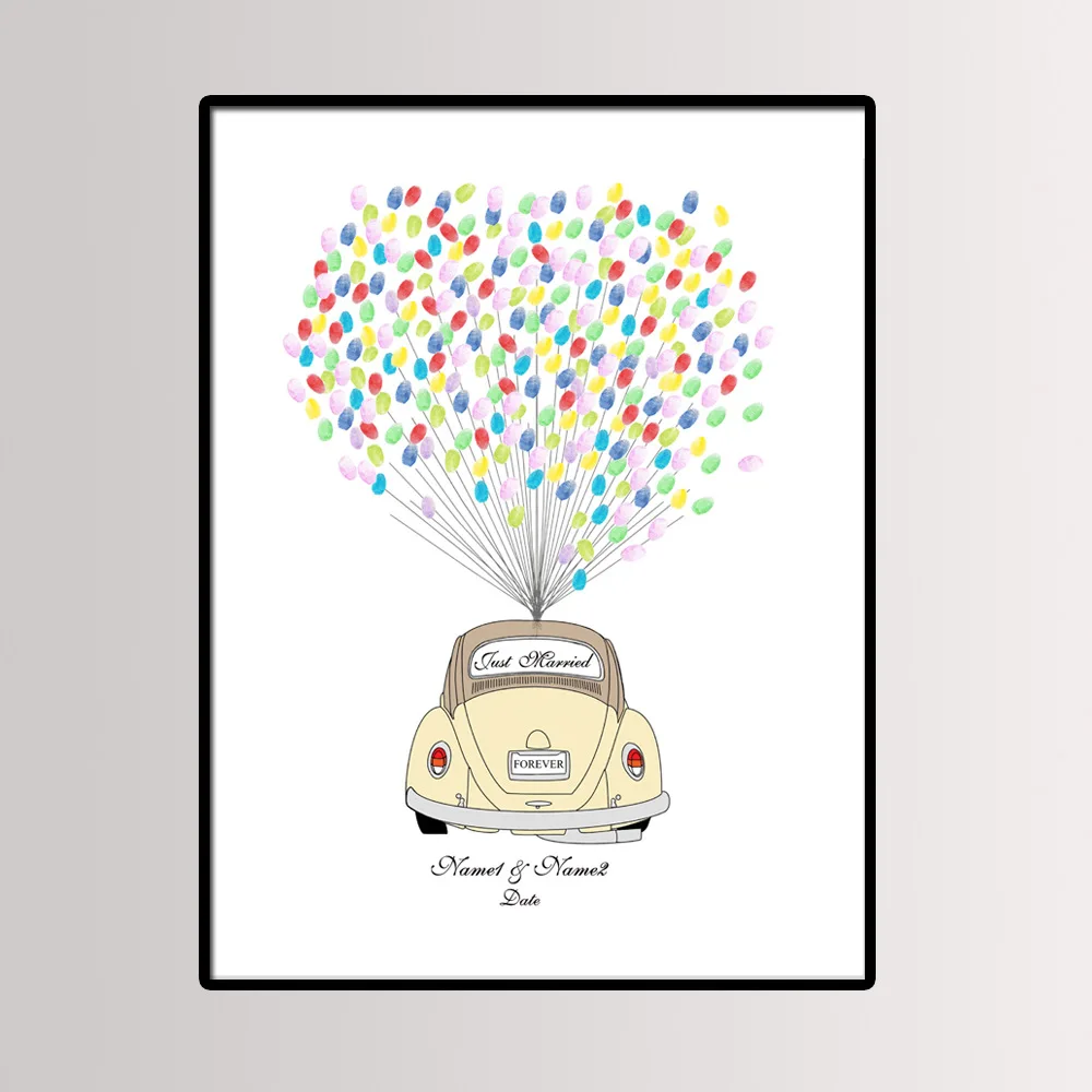 50*70cm Large Size Wedding Car Fingerprint Tree Canvas Painting Anniversary Party Decoration Guest Book Printings Valentine Gift
50*70cm Large Size Wedding Car Fingerprint Tree Canvas Painting Anniversary Party Decoration Guest Book Printings Valentine Gift
