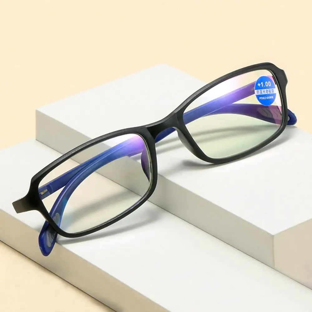 

Очки для чтения для мужчин и женщин, спортивные, с защитой от синего света, очки для чтения TR90, оправа для дальнозоркости, очки для дальнозоркости от + 100 до + 400