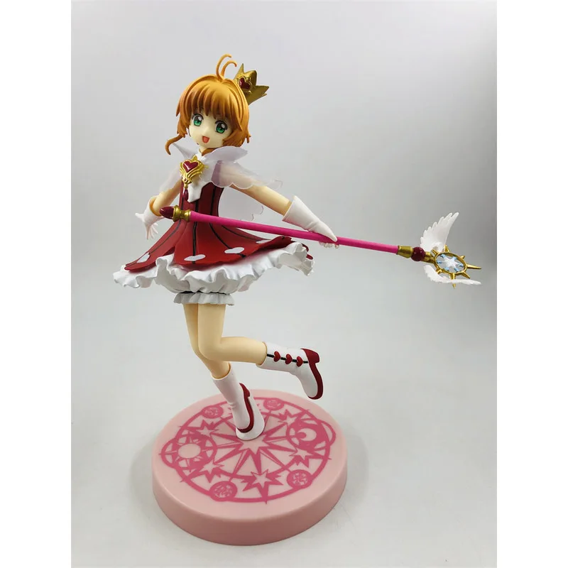 Genuine Anime Figures Cardcaptor Sakura PVC KINOMOTO SAKURA Action Figures Doll Model Toy Collection Ornaments Gift for Children
Genuine Anime Figures Cardcaptor Sakura PVC KINOMOTO SAKURA Action Figures Doll Model Toy Collection Ornaments Gift for Children