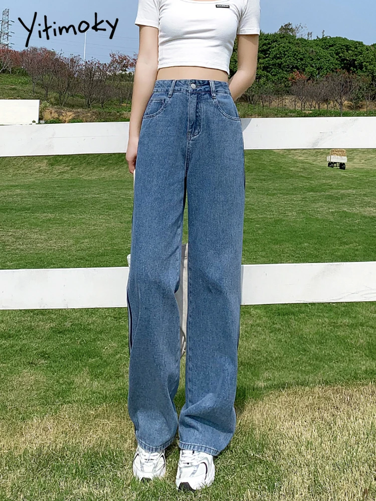 Yitimoky High Waist Full Length Wide Leg Pants Jeans Spring 2022 Streetwear Spliced Patchwork Jaens Women Flare Pants Mon Ladies
Yitimoky High Waist Full Length Wide Leg Pants Jeans Spring 2022 Streetwear Spliced Patchwork Jaens Women Flare Pants Mon Ladies