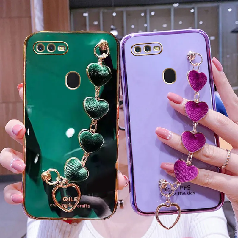 Чехол для OPPO A53 2020, роскошный металлический чехол с покрытием в форме сердца, чехлы для браслета OPPO A53, чехол A53, A53s 2020, защитная цепочка
Чехол для OPPO A53 2020, роскошный металлический чехол с покрытием в форме сердца, чехлы для браслета OPPO A53, чехол A53, A53s 2020, защитная цепочка