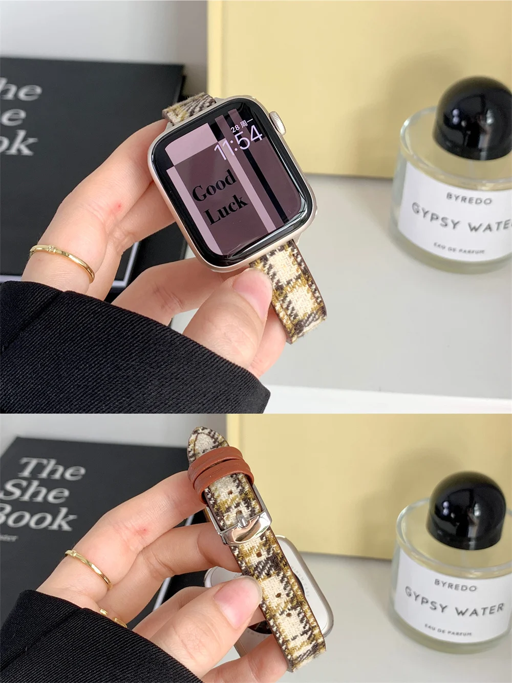 Retro Lychee Pattern Small Waist Leather Strap For Apple WatchBand 41mm 38 40mm Slim Band For iwatch Series 8 7 SE 6 5 4 3 49mm 
Retro Lychee Pattern Small Waist Leather Strap For Apple WatchBand 41mm 38 40mm Slim Band For iwatch Series 8 7 SE 6 5 4 3 49mm