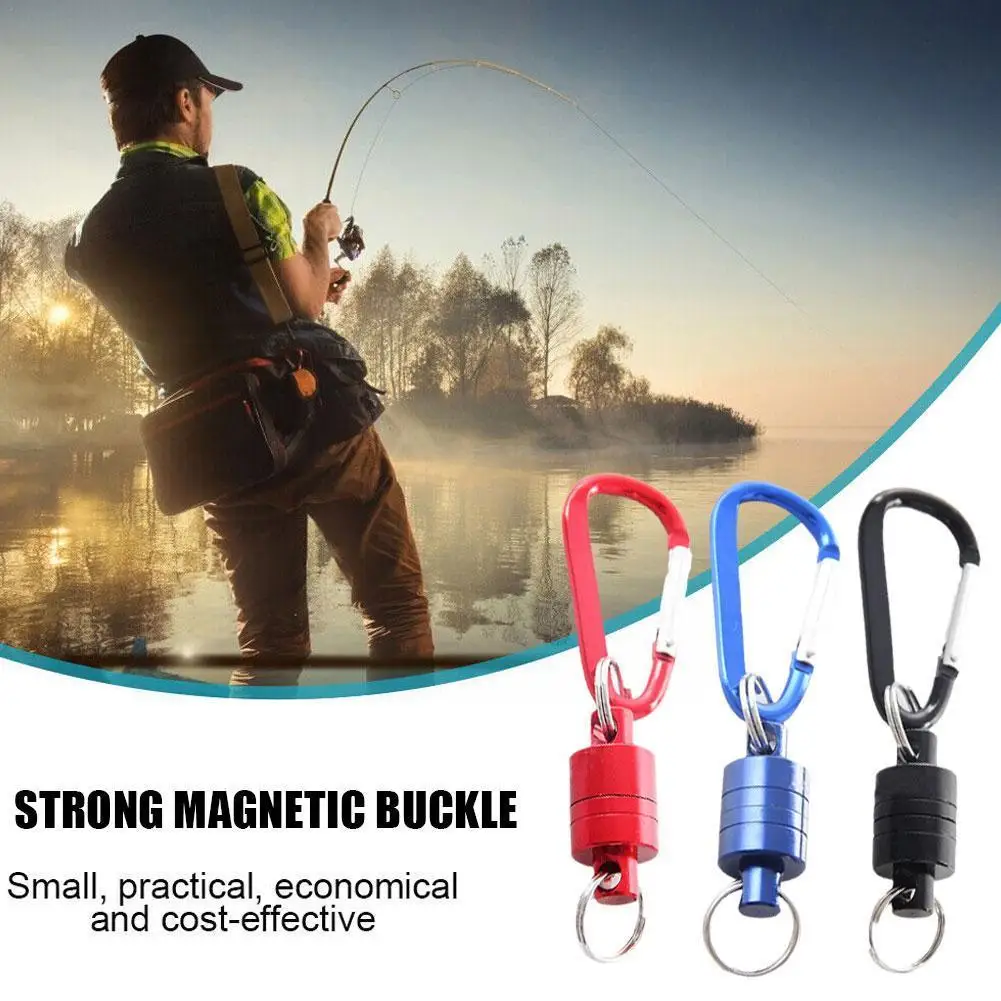 

Новый магнитный инструмент для ловли карпа, держатель, зажим для рыболовной сети для ловли нахлыстом, брелок с зажимом для рыбалки, Ретрактор, карабин E5e3