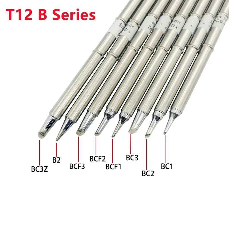 T12 K Series Soldering Solder Iron Tips T12-KL KF KR KU Series Iron Tip for Hakko FX951 STC AND OLED Electric Soldering Iron
T12 K Series Soldering Solder Iron Tips T12-KL KF KR KU Series Iron Tip for Hakko FX951 STC AND OLED Electric Soldering Iron