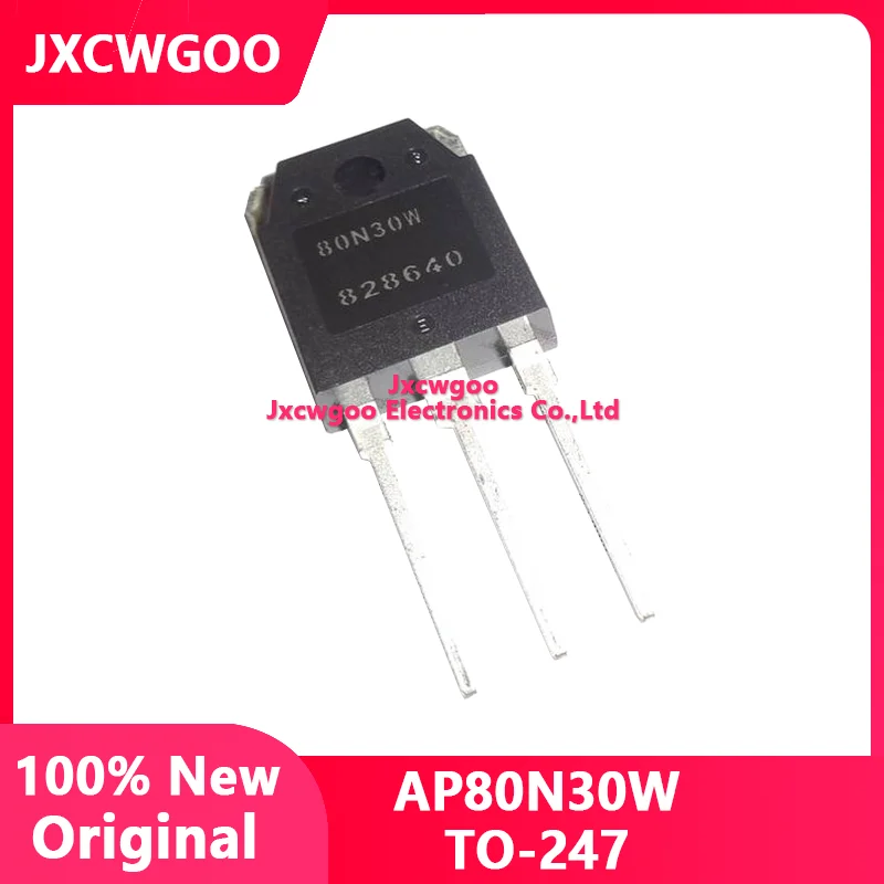 

Jxcwgoo 10pcs Channel Original FET MOS 80N30W TO-247 300V 88A N 100% New AP80N30W Imported