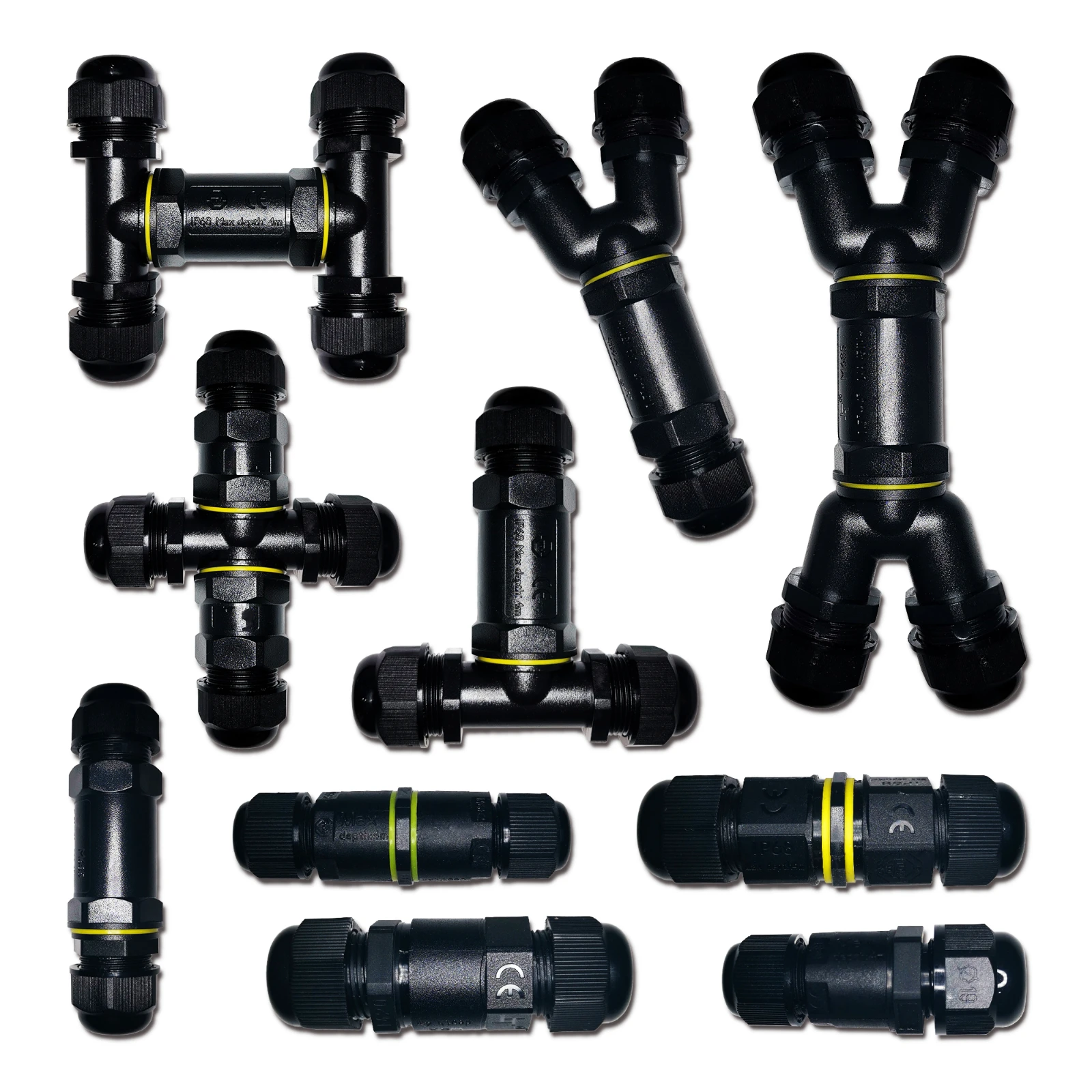 IP68 waterproof cable connector M682 2 in 2 out 2Pin 3Pin 4Pin 5Pin Electrical Terminal Adapter Wire Connector LED Light
IP68 waterproof cable connector M682 2 in 2 out 2Pin 3Pin 4Pin 5Pin Electrical Terminal Adapter Wire Connector LED Light