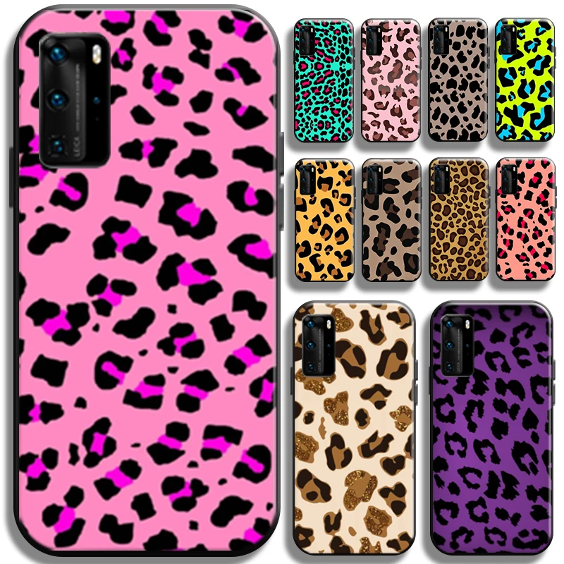 Fashion Leopard Print For Huawei P40 P40 Pro P40 Lite 5G Phone Case Back Black Full Protection Shell Liquid Silicon Shockproof
Fashion Leopard Print For Huawei P40 P40 Pro P40 Lite 5G Phone Case Back Black Full Protection Shell Liquid Silicon Shockproof