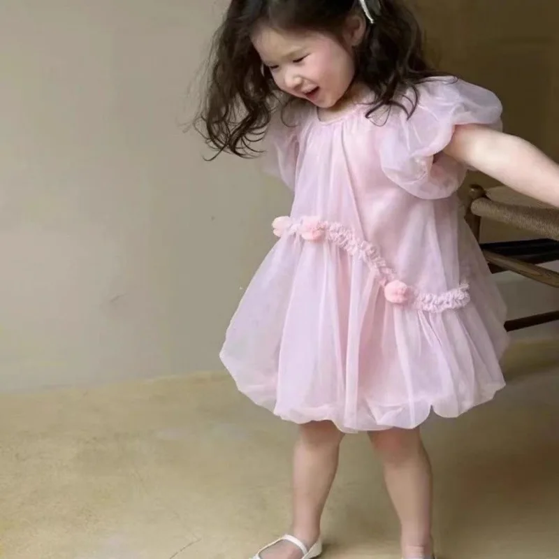 2023 Girls Dress New Summer Kids Dresses for Girls Solid Short Sleeve Princess Dress Children Clothes Girls Vestido
2023 Girls Dress New Summer Kids Dresses for Girls Solid Short Sleeve Princess Dress Children Clothes Girls Vestido