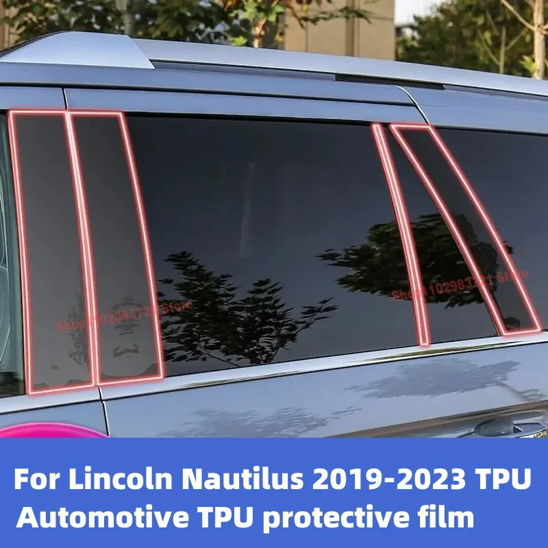 For Lincoln Nautilus 2019-2023 TPU Transparent Protect Film Car Exterior Windows BC Center Pillar Strips Car Sticker Accessories
For Lincoln Nautilus 2019-2023 TPU Transparent Protect Film Car Exterior Windows BC Center Pillar Strips Car Sticker Accessories