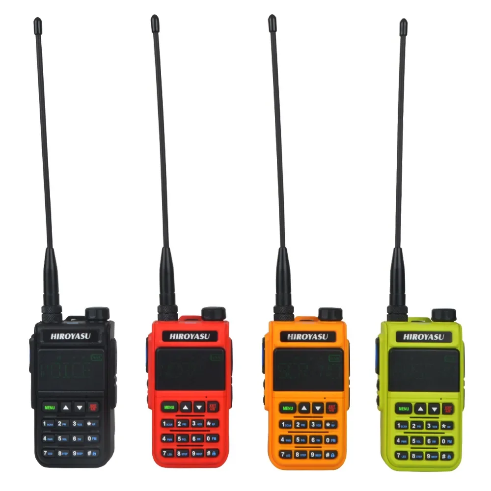 HIROYASU UV-5118 Air Band Ham Amateur Marine Scanner Radio AM FM VHF UHF 118-660MHz Full 6 Bands NOAA Weather Channel Hunt
HIROYASU UV-5118 Air Band Ham Amateur Marine Scanner Radio AM FM VHF UHF 118-660MHz Full 6 Bands NOAA Weather Channel Hunt
