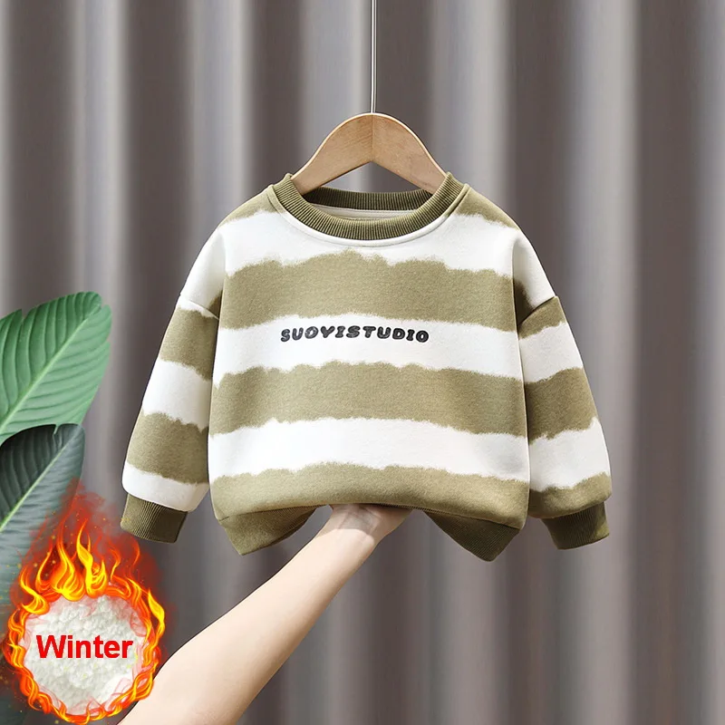 Winter Children's Sweatshirt Brand Clothing Baby Boys Girls Long Sleeve Pullover Toddler Thickening Sweater Autumn Hoodie 2-11Y
Winter Children's Sweatshirt Brand Clothing Baby Boys Girls Long Sleeve Pullover Toddler Thickening Sweater Autumn Hoodie 2-11Y
