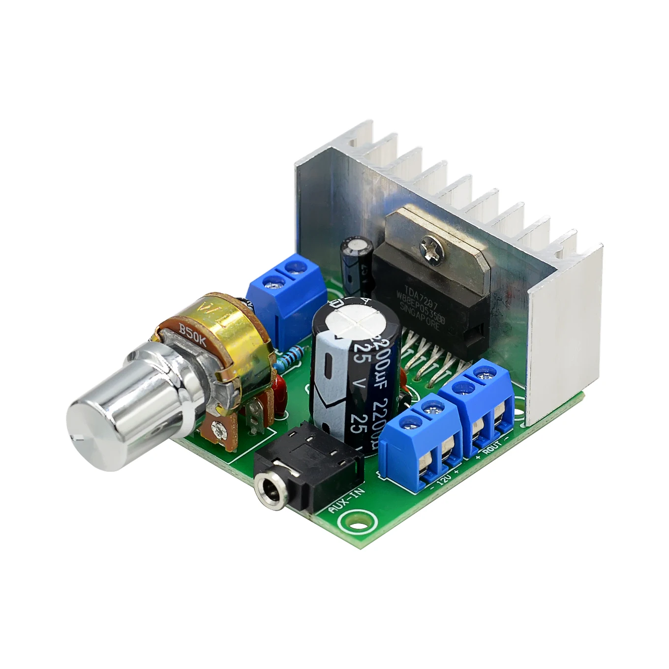 TDA7297 Power Amplifier Board Power Amplifier Board Dual-channel Noise-free 12V Power Amplifier Board Fe-9720b
TDA7297 Power Amplifier Board Power Amplifier Board Dual-channel Noise-free 12V Power Amplifier Board Fe-9720b