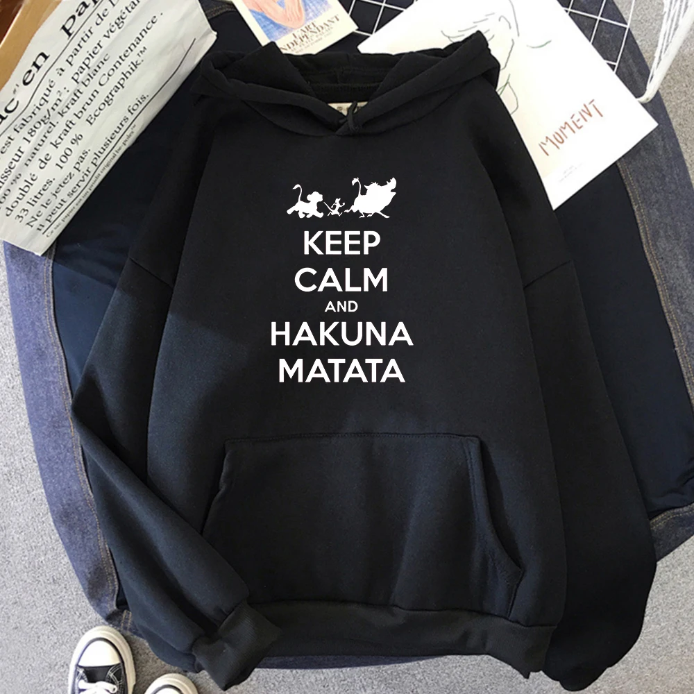 Lion King Hakuna Matata Mens Hoodies Simba Timon Pumba Sweatshirts Funny Stylish Harajuku Clothes Fashion Loose Pullover For Men
Lion King Hakuna Matata Mens Hoodies Simba Timon Pumba Sweatshirts Funny Stylish Harajuku Clothes Fashion Loose Pullover For Men