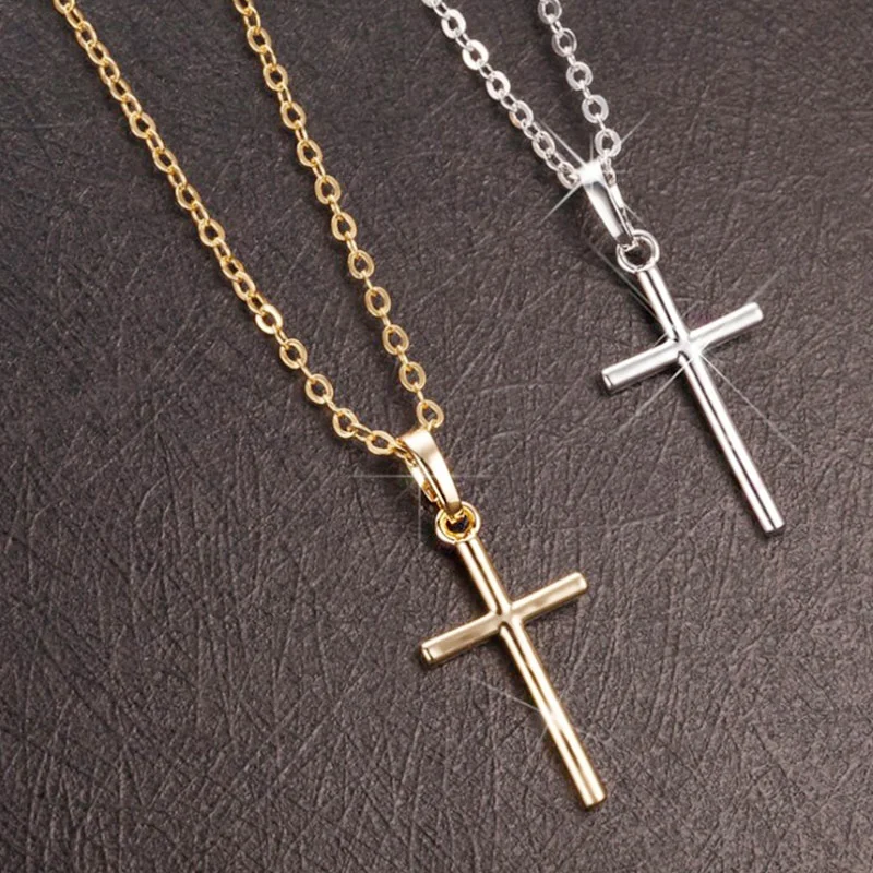Fashion Cross Chain Necklace For Women Men Luxury Ladies Gold Jewelry Pendant Necklaces Crucifix Christian Ornament Gifts
Fashion Cross Chain Necklace For Women Men Luxury Ladies Gold Jewelry Pendant Necklaces Crucifix Christian Ornament Gifts