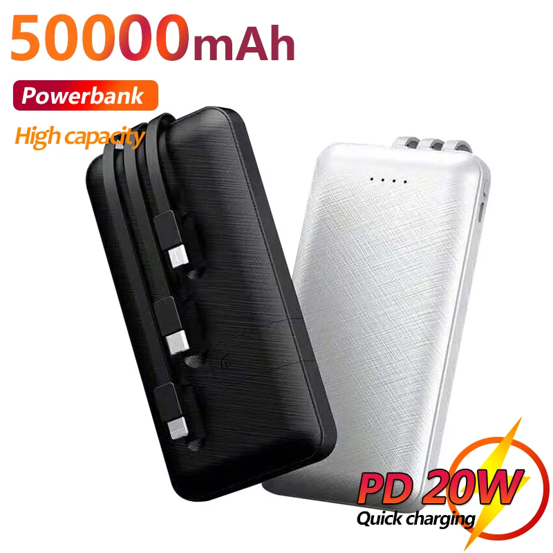 50000mAh Portable Battery Pack With Mobile Phone Holder, Watch Movies, Fast Charging, External Battery, Built-in Charging Cable
50000mAh Portable Battery Pack With Mobile Phone Holder, Watch Movies, Fast Charging, External Battery, Built-in Charging Cable