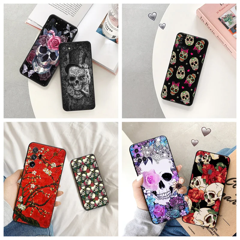 Soft Phone Cases For Samsung A24 M54 M30S M21 M31 M13 M51 M32 M12 M62 M22 M52 M23 M33 M53 Retro Style Flower Skull Matte Cover
Soft Phone Cases For Samsung A24 M54 M30S M21 M31 M13 M51 M32 M12 M62 M22 M52 M23 M33 M53 Retro Style Flower Skull Matte Cover