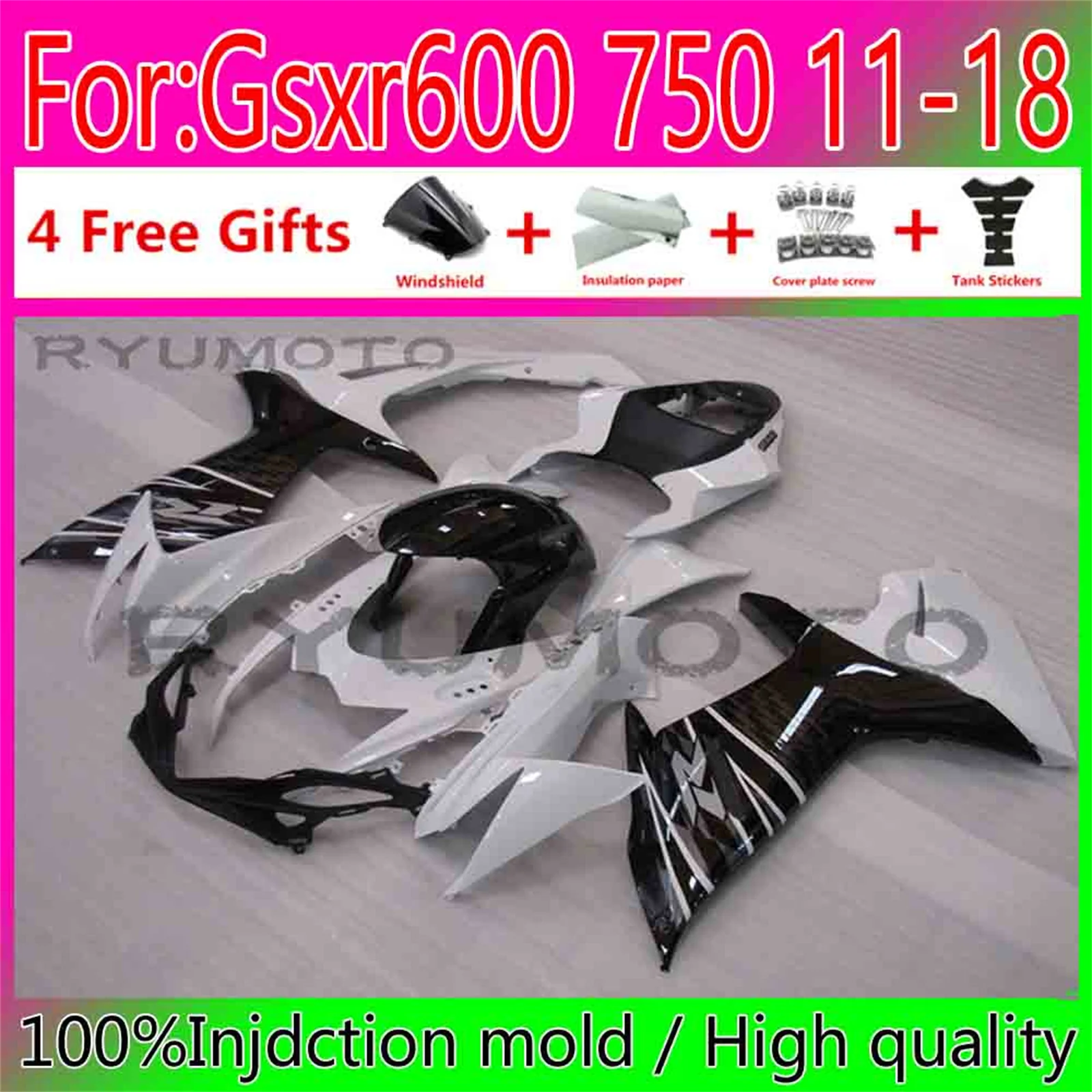 Motorcycle Fairing For Suzuki GSXR600 2014 GSX R 600 750 11 12 13 14 15 16 GSX-R750 2011 - 2021 K11 Fairings
Motorcycle Fairing For Suzuki GSXR600 2014 GSX R 600 750 11 12 13 14 15 16 GSX-R750 2011 - 2021 K11 Fairings