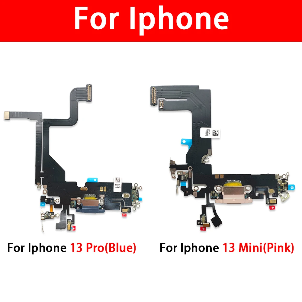 20 шт. USB-порт для зарядки гибкий IPhone 13 Pro Max мини-зарядное устройство разъем