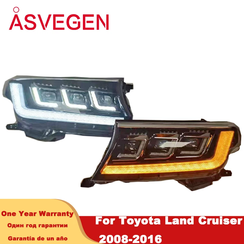 Car Lights For Toyota Land Cruiser Headlight 2008-2016 LED DRL Dynamic Turn Signal Light Bifocal Lens Low High Beam
Car Lights For Toyota Land Cruiser Headlight 2008-2016 LED DRL Dynamic Turn Signal Light Bifocal Lens Low High Beam