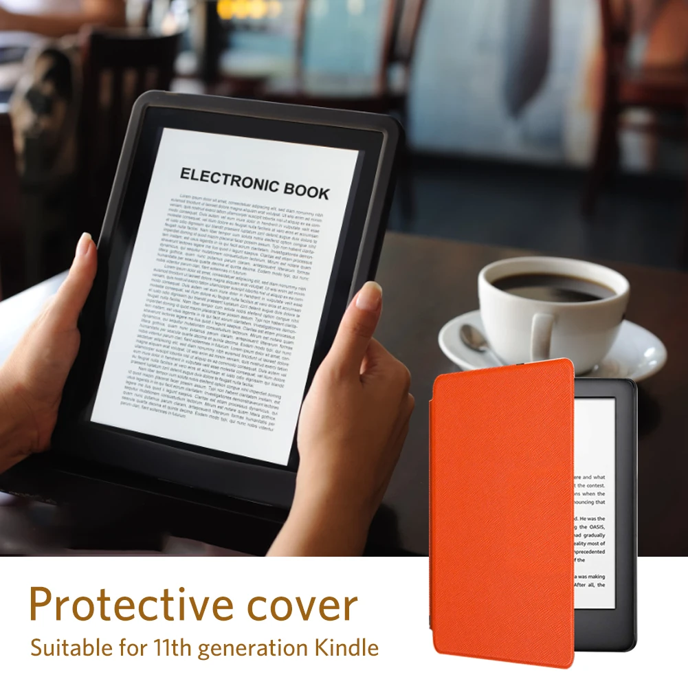 Lightweight PU Leather Waterproof Folding Bracket Case For Amazon New Kindle Paperwhite Gen 5 2021 6.8 Inch Ebook Reader
Lightweight PU Leather Waterproof Folding Bracket Case For Amazon New Kindle Paperwhite Gen 5 2021 6.8 Inch Ebook Reader