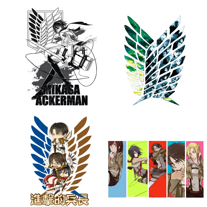 Attack on Titan Thermo Stickers Iron-on Transfers for Clothing Thermoadhesive Anime Patches on Clothes Diy Flex Fusible Patch
Attack on Titan Thermo Stickers Iron-on Transfers for Clothing Thermoadhesive Anime Patches on Clothes Diy Flex Fusible Patch