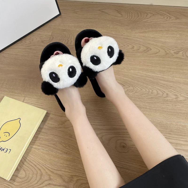 Women's Home Slippers Flats Panda Animal Shoes Cotton Slipper Winter Children Indoor House cute Soft Comfortable Casual Slip-on
Women's Home Slippers Flats Panda Animal Shoes Cotton Slipper Winter Children Indoor House cute Soft Comfortable Casual Slip-on