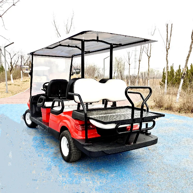 The 6-Seater Electric Golf Cart Is Suitable For Community Hotels, Scenic Spots, And Tourist Mountaineering Sightseeing Vehicles
The 6-Seater Electric Golf Cart Is Suitable For Community Hotels, Scenic Spots, And Tourist Mountaineering Sightseeing Vehicles