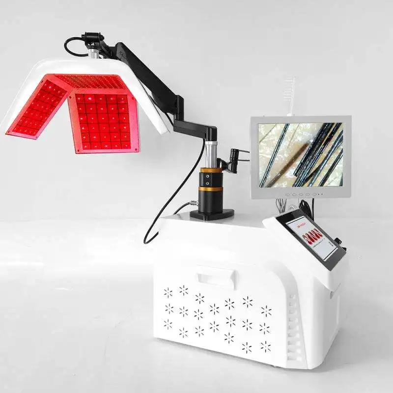 Factory Directly Price Nourish Hair Treatment Led Light 5 In 1 Beauty Salon Machine Hair Regrowth Treatment Machine.
Factory Directly Price Nourish Hair Treatment Led Light 5 In 1 Beauty Salon Machine Hair Regrowth Treatment Machine.