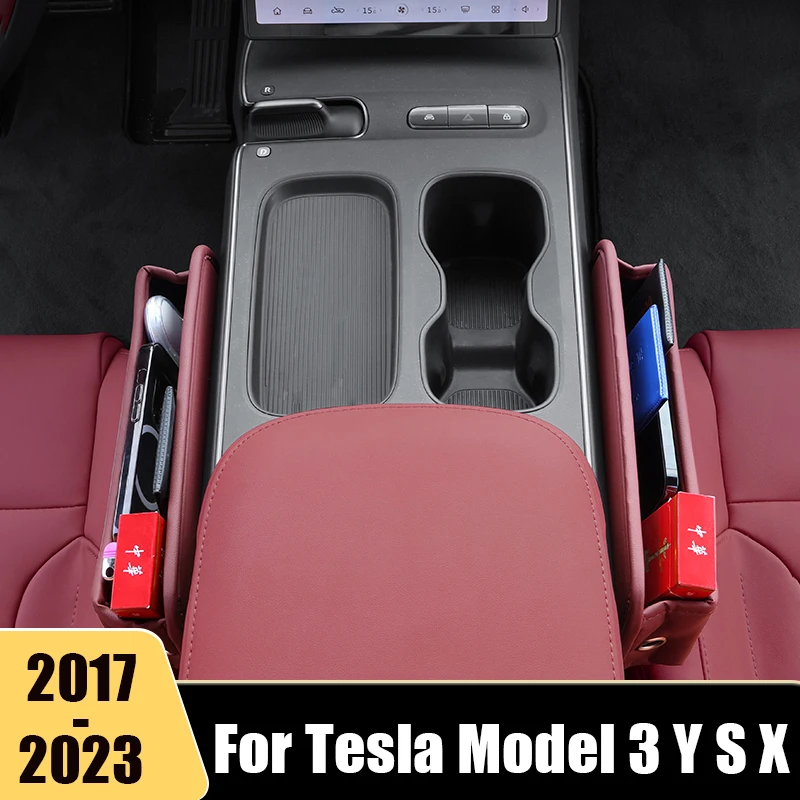Universal PU Leather Seat Crevice Storage Box Key Card Phone Holder Organizer Pocket For Tesla Model 3 Y S X Car Accessories
Universal PU Leather Seat Crevice Storage Box Key Card Phone Holder Organizer Pocket For Tesla Model 3 Y S X Car Accessories