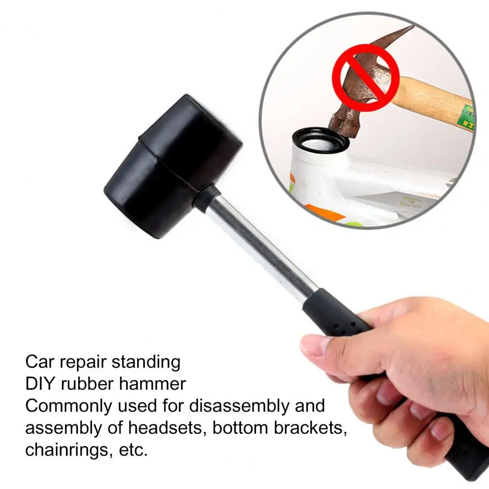Wear-resistant Bicycle Repair Rubber Hammer Headset Installation Tool for Bottom Bracket
Wear-resistant Bicycle Repair Rubber Hammer Headset Installation Tool for Bottom Bracket