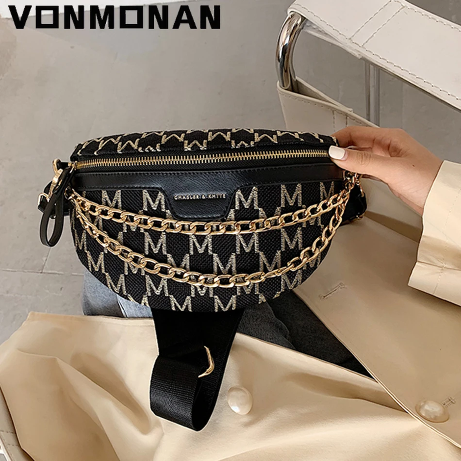 Brand Letter Printed Chain Small Fanny Packs for Women 2022 Fashion Waist Packs Female Phone Purses Ladies Messenger Chest Bags
Brand Letter Printed Chain Small Fanny Packs for Women 2022 Fashion Waist Packs Female Phone Purses Ladies Messenger Chest Bags