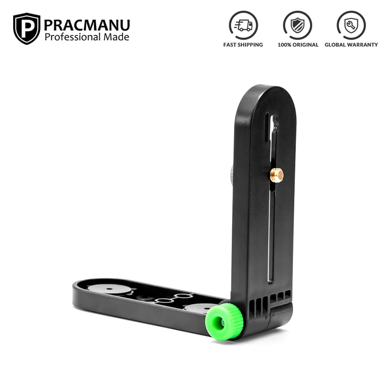 Pracmanu Laser Level Wall Bracket 180° Adjustable for 1/4" Thread Laser Levels Support Wall Mounted Strong Magnet Holder
Pracmanu Laser Level Wall Bracket 180° Adjustable for 1/4" Thread Laser Levels Support Wall Mounted Strong Magnet Holder