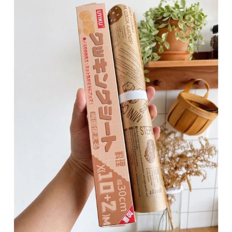 1 volume Multifunctional Wax Paper Food Grade Grease Paper Food Wrappers Wrapping Paper For Bread Candy Cake Burger Fries
1 volume Multifunctional Wax Paper Food Grade Grease Paper Food Wrappers Wrapping Paper For Bread Candy Cake Burger Fries