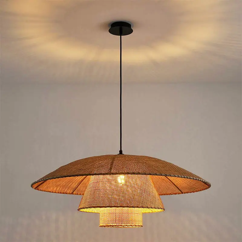 Vintage Handmade Rattan Pendant Lamp Restaurant Hanging Lights Dining Room Kitchen Loft Suspension Lustre Indoor Light Fixtures
Vintage Handmade Rattan Pendant Lamp Restaurant Hanging Lights Dining Room Kitchen Loft Suspension Lustre Indoor Light Fixtures