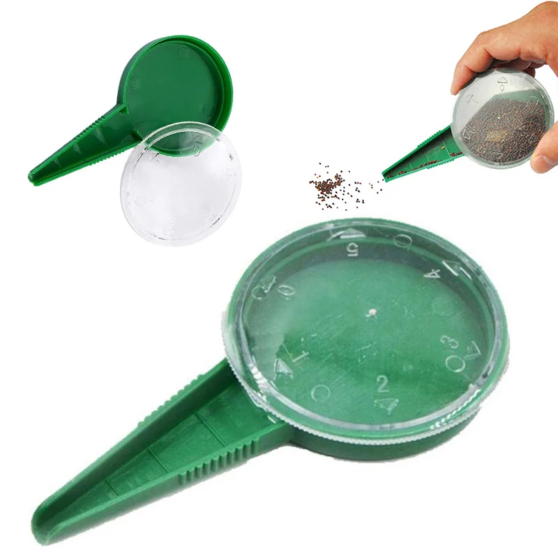 Adjustable Garden Plant Seed Dispenser Sower Dial Creative Disseminator Sower Hand Planter Starter Seeder Gardening Gadgets
Adjustable Garden Plant Seed Dispenser Sower Dial Creative Disseminator Sower Hand Planter Starter Seeder Gardening Gadgets