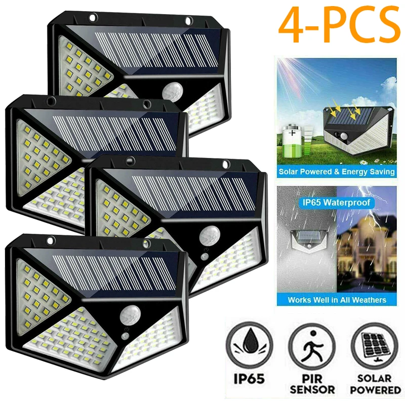 1/2/4PCS 110 LED Solar Light Outdoor Solar Wall Lamp PIR Motion Sensor Lamp Waterproof Solar Light For Garden Decoration Street
1/2/4PCS 110 LED Solar Light Outdoor Solar Wall Lamp PIR Motion Sensor Lamp Waterproof Solar Light For Garden Decoration Street