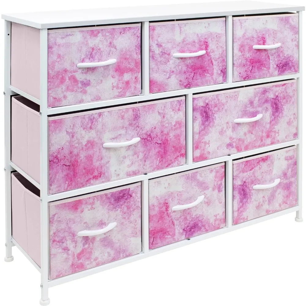 Dresser with 8 Drawers - Furniture Storage Chest for Kids Clothing Organization, Bedroom, Hallway, Closet, Office Steel
Dresser with 8 Drawers - Furniture Storage Chest for Kids Clothing Organization, Bedroom, Hallway, Closet, Office Steel