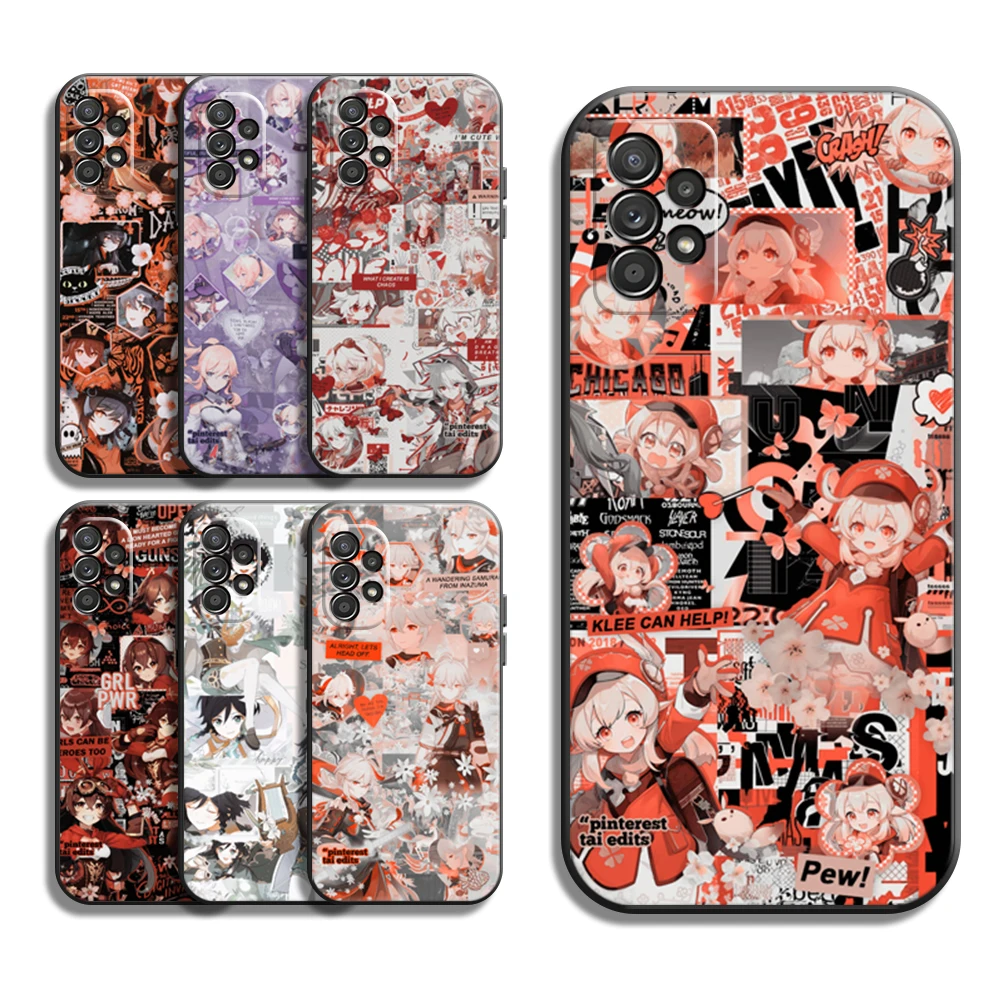 Genshin Impact Anime Funda Phone Cases For Samsung A21S A31 A72 A52 A71 A51 5G A42 5G A20 A21 A22 4G A22 5G A20 A32 5G A11
Genshin Impact Anime Funda Phone Cases For Samsung A21S A31 A72 A52 A71 A51 5G A42 5G A20 A21 A22 4G A22 5G A20 A32 5G A11