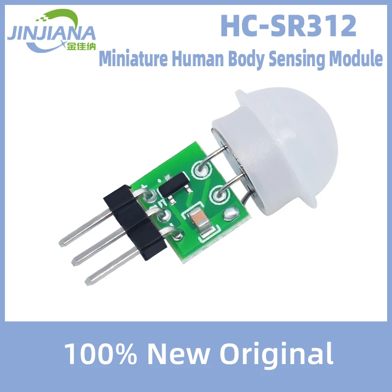 

HC-SR312 Mini IR Pyroelectric Infrared PIR Motion Human Sensor Automatic Detector Module AM312 Sensor DC 2.7 To 12V