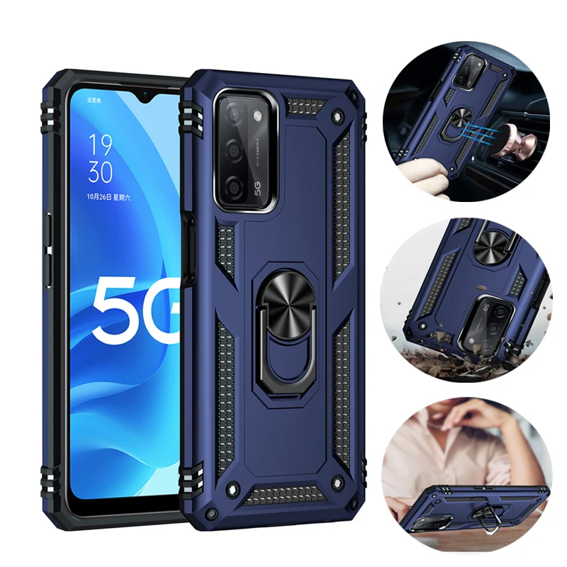 Shockproof Phone Case For OPPO A93 A94 A15 A35 A53 A32 A53S Anti-Fall Ring Protective Cover For OPPO A72 A52 A92 A54 A55 A16 A74
Shockproof Phone Case For OPPO A93 A94 A15 A35 A53 A32 A53S Anti-Fall Ring Protective Cover For OPPO A72 A52 A92 A54 A55 A16 A74