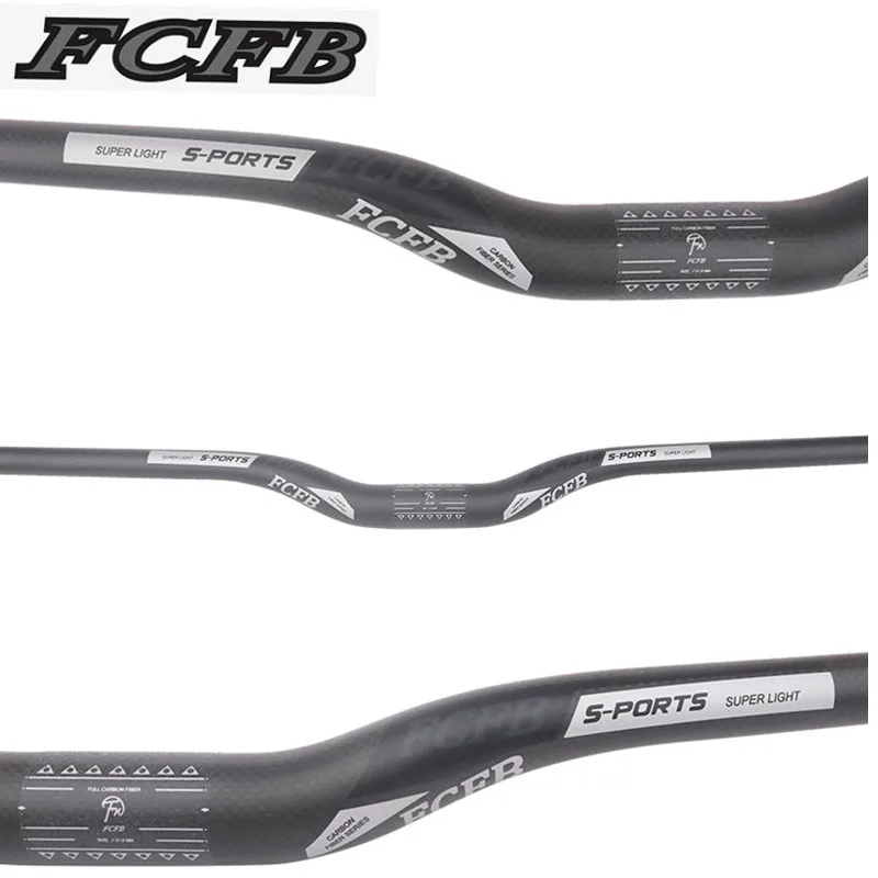 FCFB new gray matt rise handlebar 3K bicycle MTB handlebar rise bike parts 31.8*600/620/640/660/680/700/720/740/760mm
FCFB new gray matt rise handlebar 3K bicycle MTB handlebar rise bike parts 31.8*600/620/640/660/680/700/720/740/760mm
