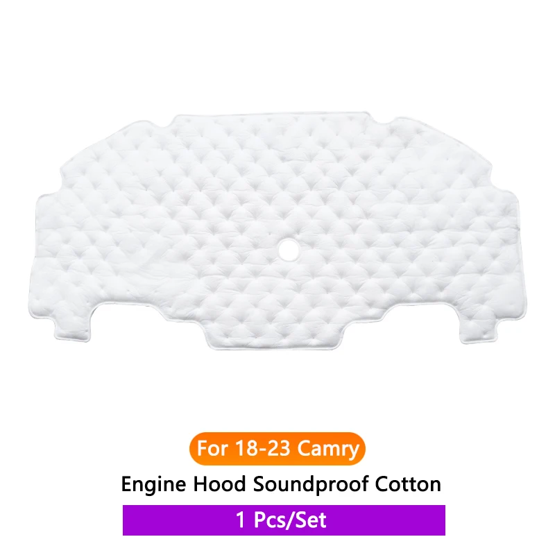 Крышка капота двигателя автомобиля, ватный диск, звукоизоляция, звукоизоляционный хлопковый коврик, отделка, подходит для Toyota Camry 2018-2023, аксессуары для интерьера
Крышка капота двигателя автомобиля, ватный диск, звукоизоляция, звукоизоляционный хлопковый коврик, отделка, подходит для Toyota Camry 2018-2023, аксессуары для интерьера