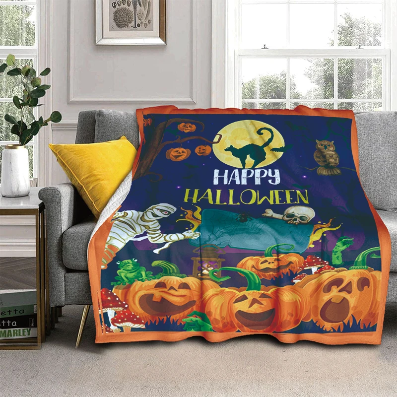 Gift Soft Plush Sofa Bed Throwing Picnic Blankets Modern Flannel Blanket Cover Halloween New Year Gedruckt Bettdecke Geschenk
Gift Soft Plush Sofa Bed Throwing Picnic Blankets Modern Flannel Blanket Cover Halloween New Year Gedruckt Bettdecke Geschenk