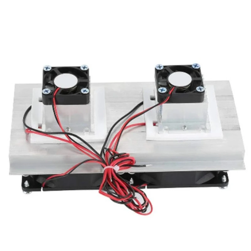 Best 1PCS 200 X 115 X 8.5Mm 120W Thermoelectric Peltier Refrigeration Semiconductor Cooling System Kit Double Fan
Best 1PCS 200 X 115 X 8.5Mm 120W Thermoelectric Peltier Refrigeration Semiconductor Cooling System Kit Double Fan