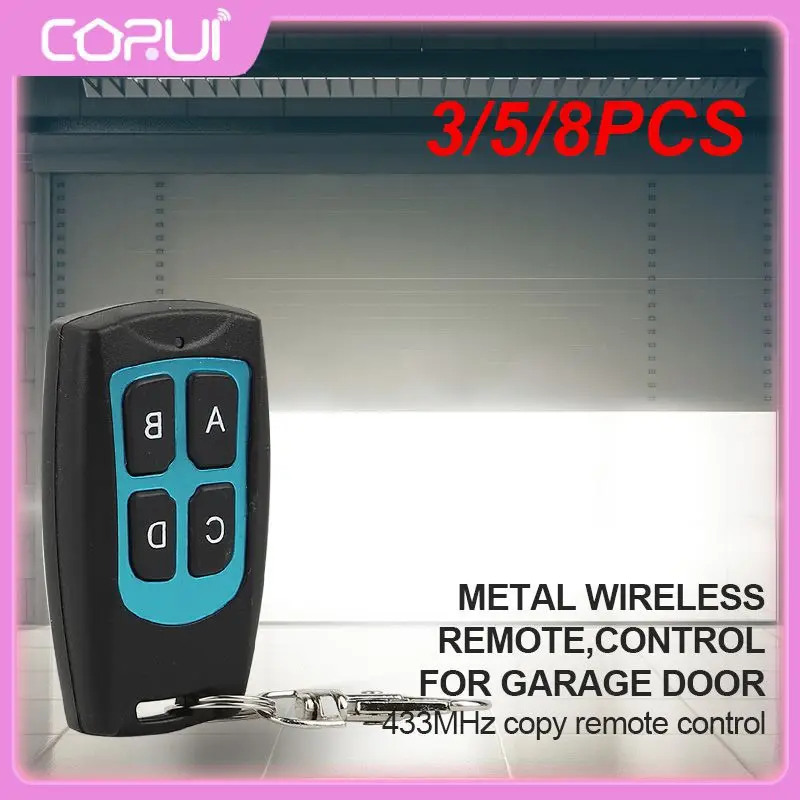 3/5/8PCS 433mhz Door Duplicator Universal Remote Control Copy Code Remote Wireless 4 Channel Electronic Accessories
3/5/8PCS 433mhz Door Duplicator Universal Remote Control Copy Code Remote Wireless 4 Channel Electronic Accessories