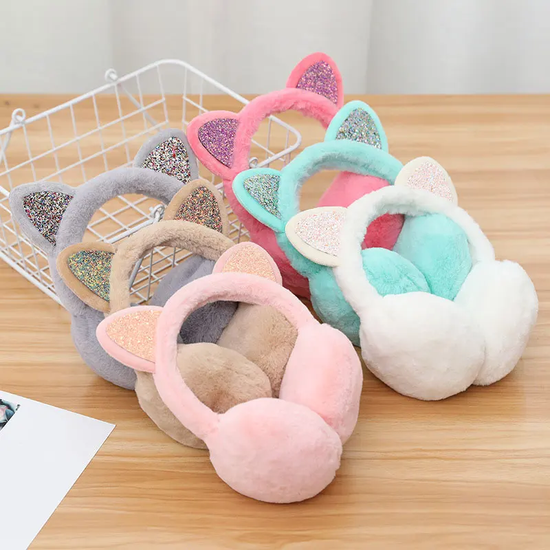 Warmful Women Girls Cat Rabbit Fox Animal Ears Warmer Cute Winter Outdoor Cycling Walks Sequin Earmuffs Fluffy Earflap Headband
Warmful Women Girls Cat Rabbit Fox Animal Ears Warmer Cute Winter Outdoor Cycling Walks Sequin Earmuffs Fluffy Earflap Headband